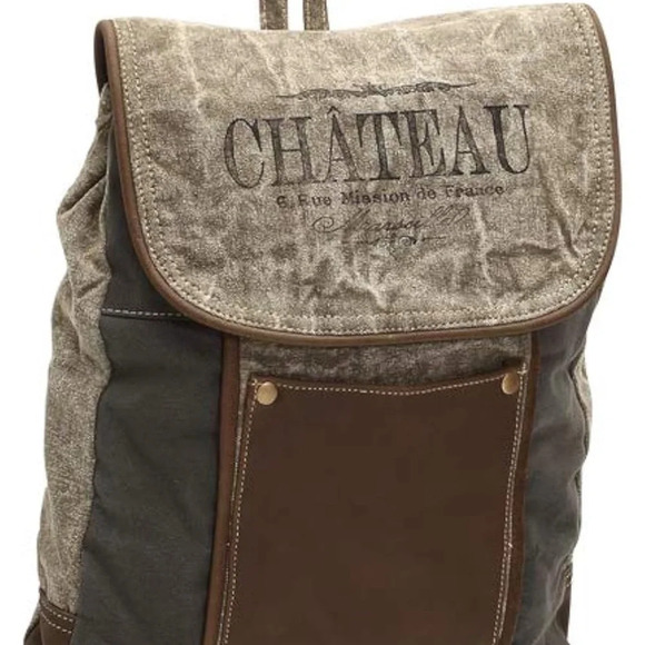 Myra Bag Tan and Brown Backpack - Picture 2 of 12